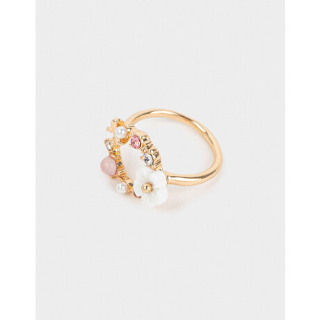 Anillos Chicos Bouquet Dorado