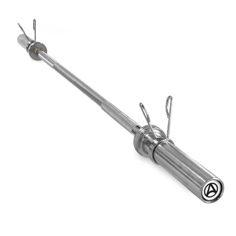Barra Olímpica Active C/Rulemanes 150Cm Plateado