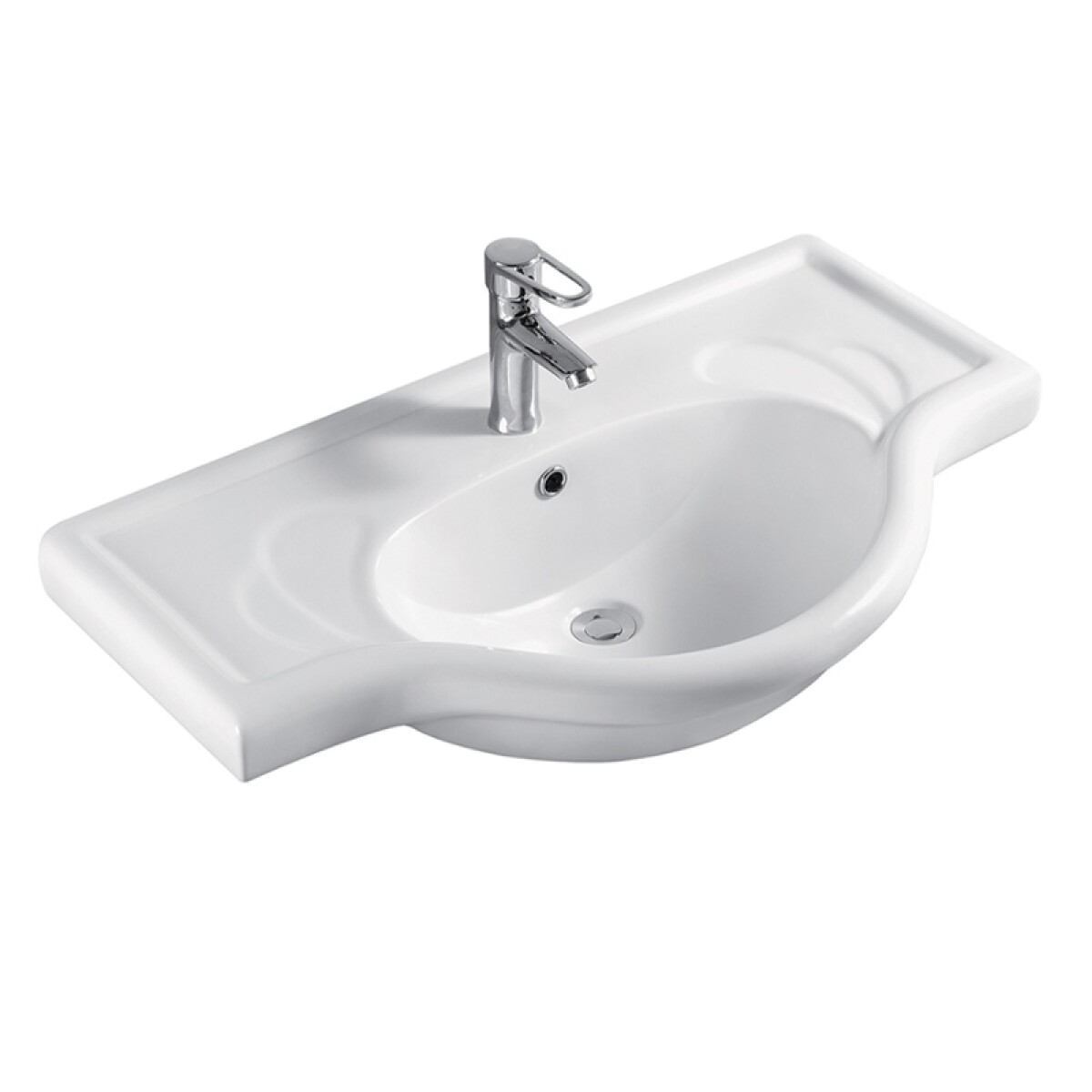 Bacha Cerámica Blanca P/mueble Modelo Emv109b / Emv110b 