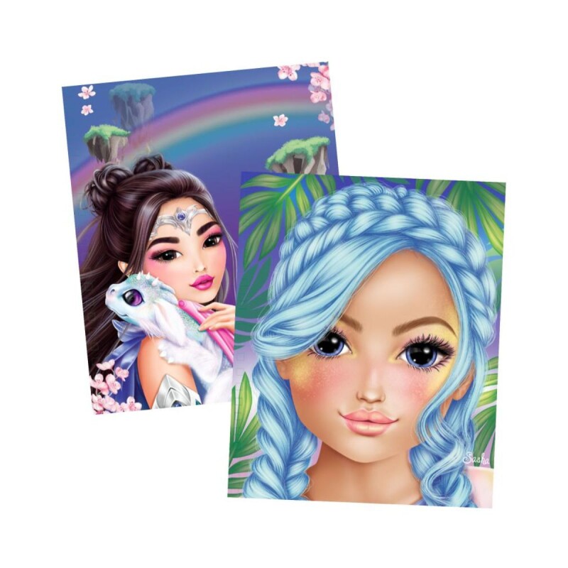 Libro de actividades para colorear y tattos Stick&Shine Libro de actividades para colorear y tattos Stick&Shine