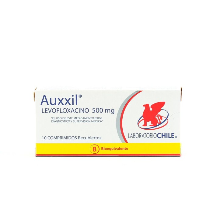 AUXXIL 500 MG. CJ X 10 COMP. única