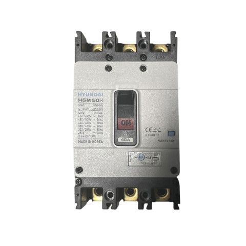 Llave industrial caja moldeada reg. 3P 32-40A 25kA HY4104
