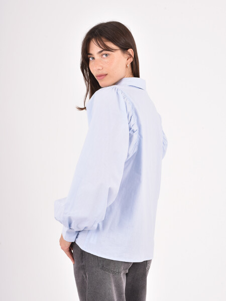 CAMISA QUIMBAE CELESTE