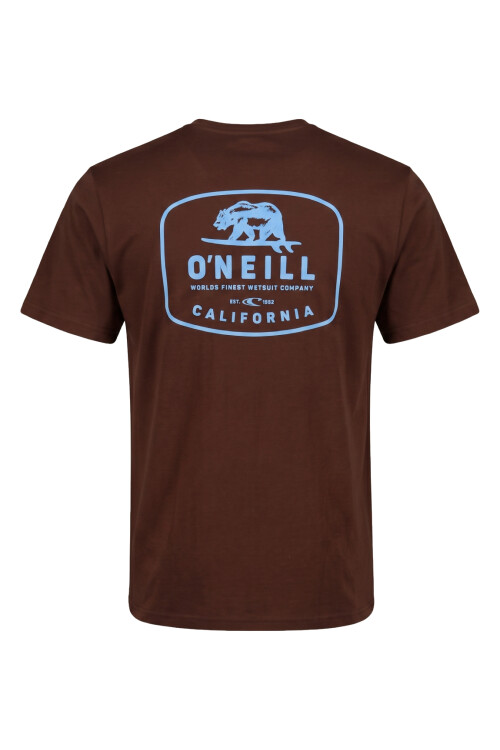 Remera O'Neill California Bear Marrón