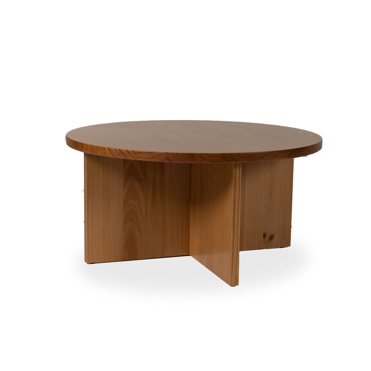 Mesa de Centro Arco - Redonda - 0001 (Miel) 