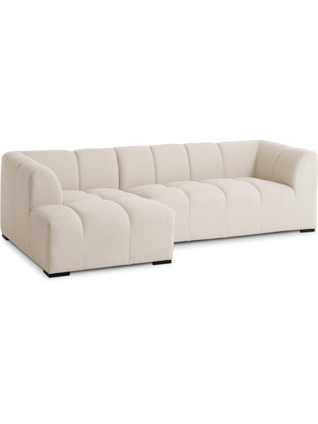 Sofá ALLESE chaise longue izquierda beige Sofá ALLESE chaise longue izquierda beige