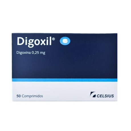 Digoxil X50 Tabletas Cardiotónico Digoxil X50 Tabletas Cardiotónico