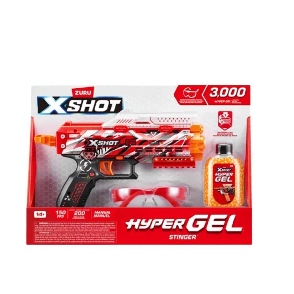 Arma X-Shot Hyper Gel Stinger - S/n 