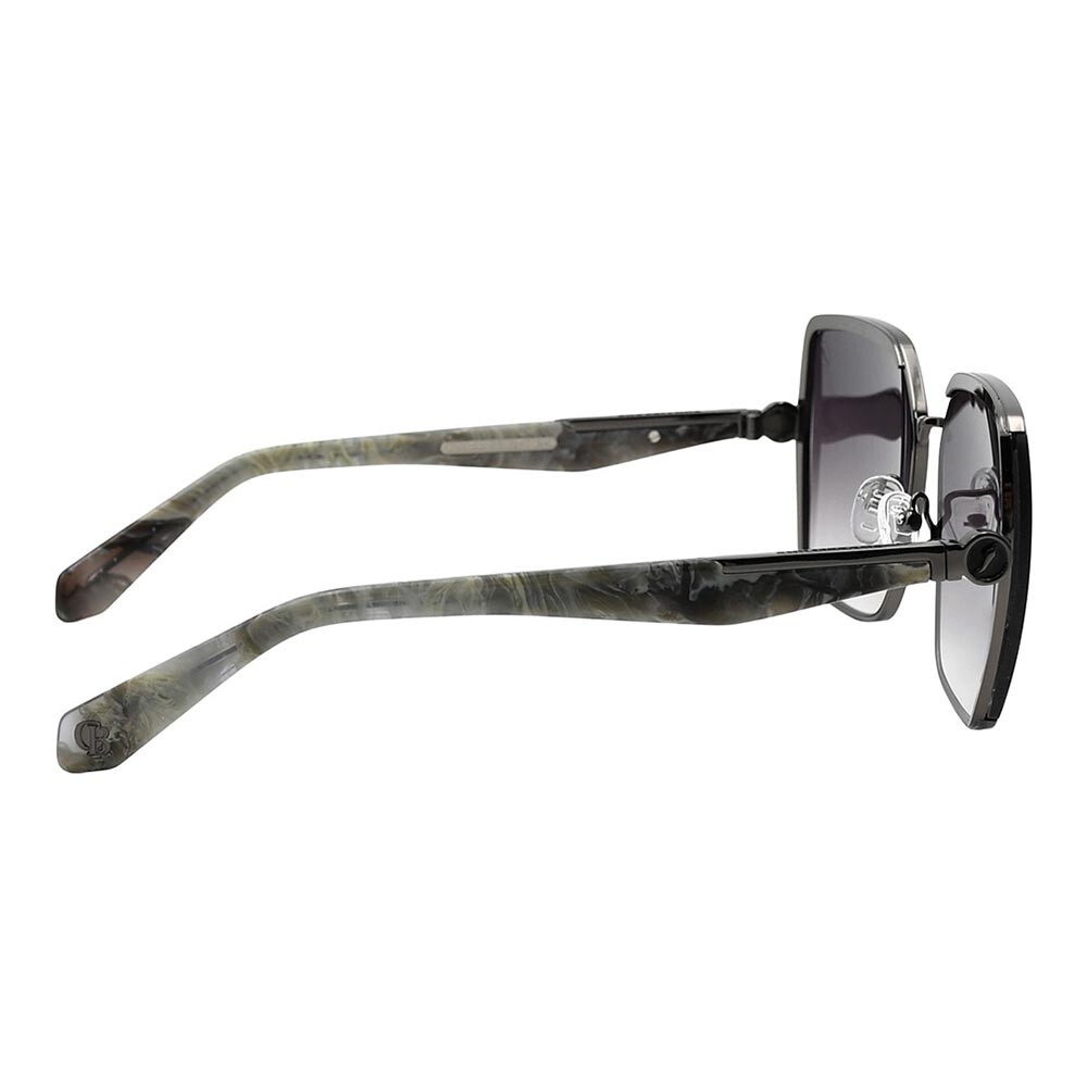 Lentes de sol De Acero Inoxidable Cuadrado Premium Negro/Ónix