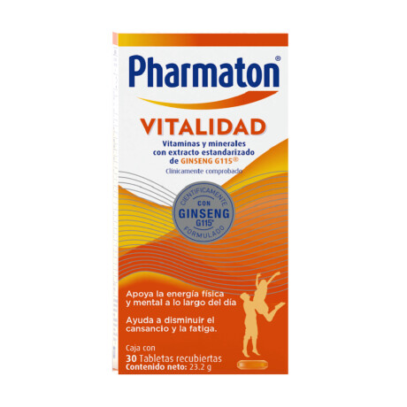Pharmaton Vitality 30 Comprimidos Pharmaton Vitality 30 Comprimidos