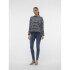 VMABBY LS O-NECK TOP JRS CORE-12 1 Navy Blazer/Stripes SNOW WH