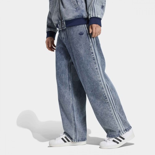 Jeans Adidas Straight Leg Azul