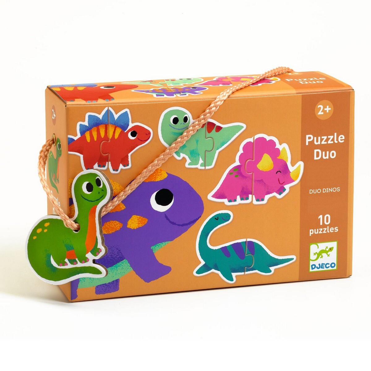 Puzzle Duo Dinos Djeco 