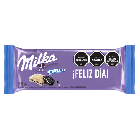 Tableta de Chocolate Blanco Milka Oreo 155GRS 001