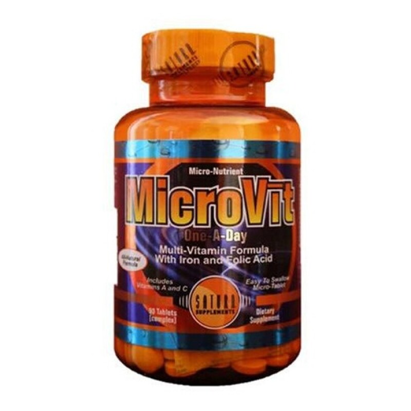 Suplemento Saturn Microvit con Hierro 90 Cápsulas Suplemento Saturn Microvit con Hierro 90 Cápsulas