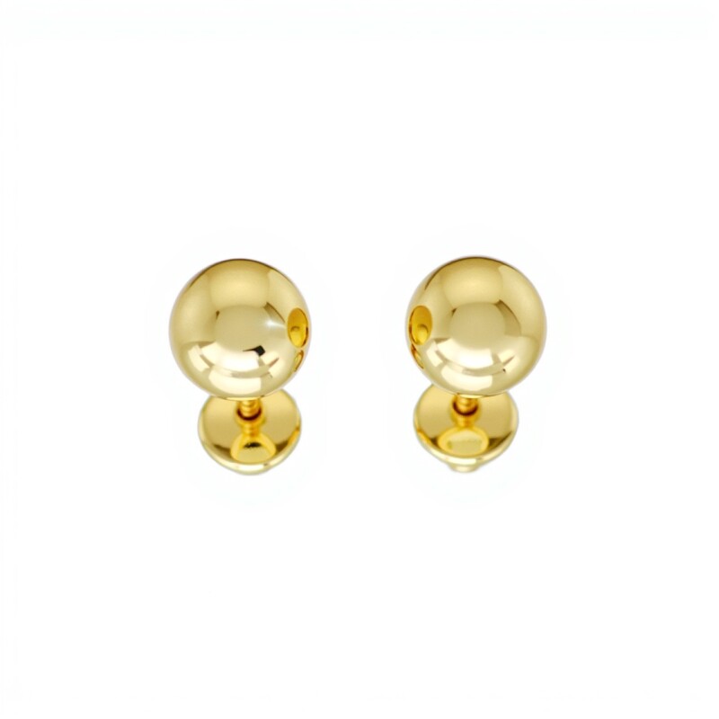 Abridores Bolita-Oro 18k-Sin piedra-AB9516 sinpiedra