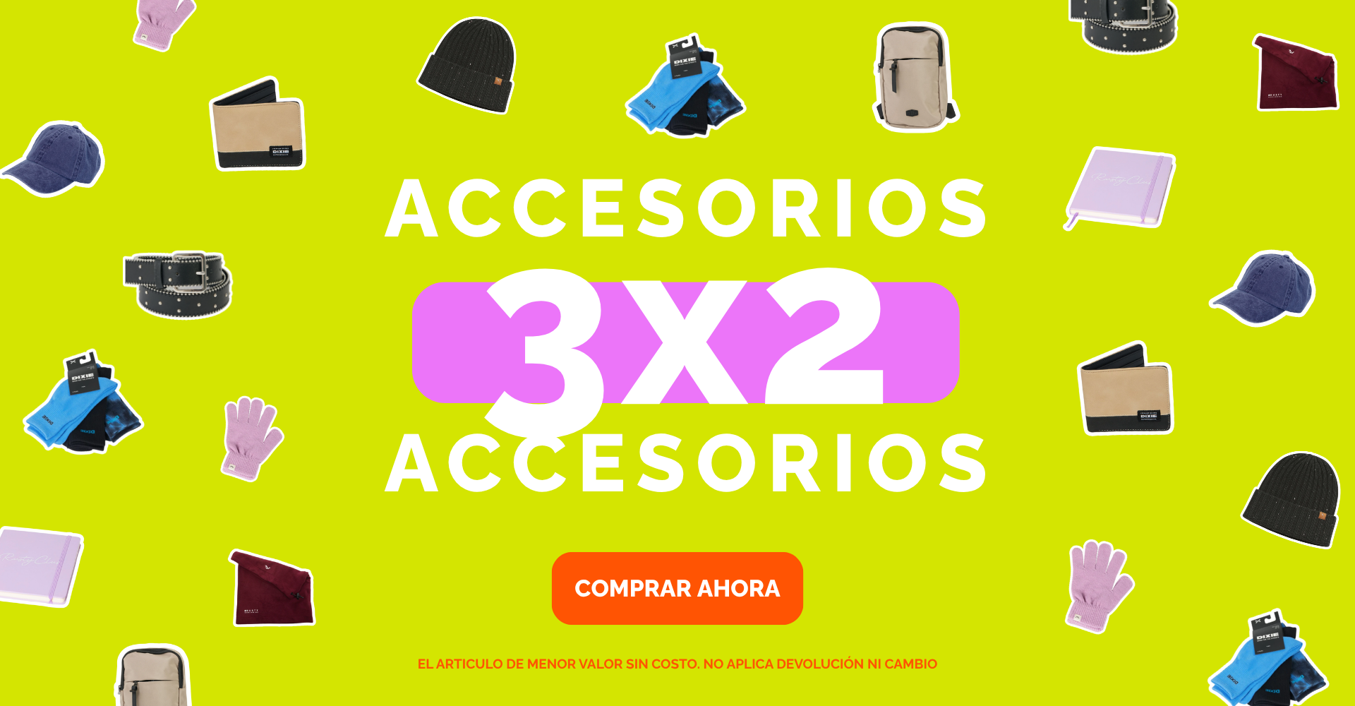 3x2 accesorios