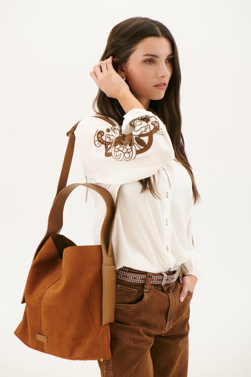 CAMISA ROMI CHOCOLATE