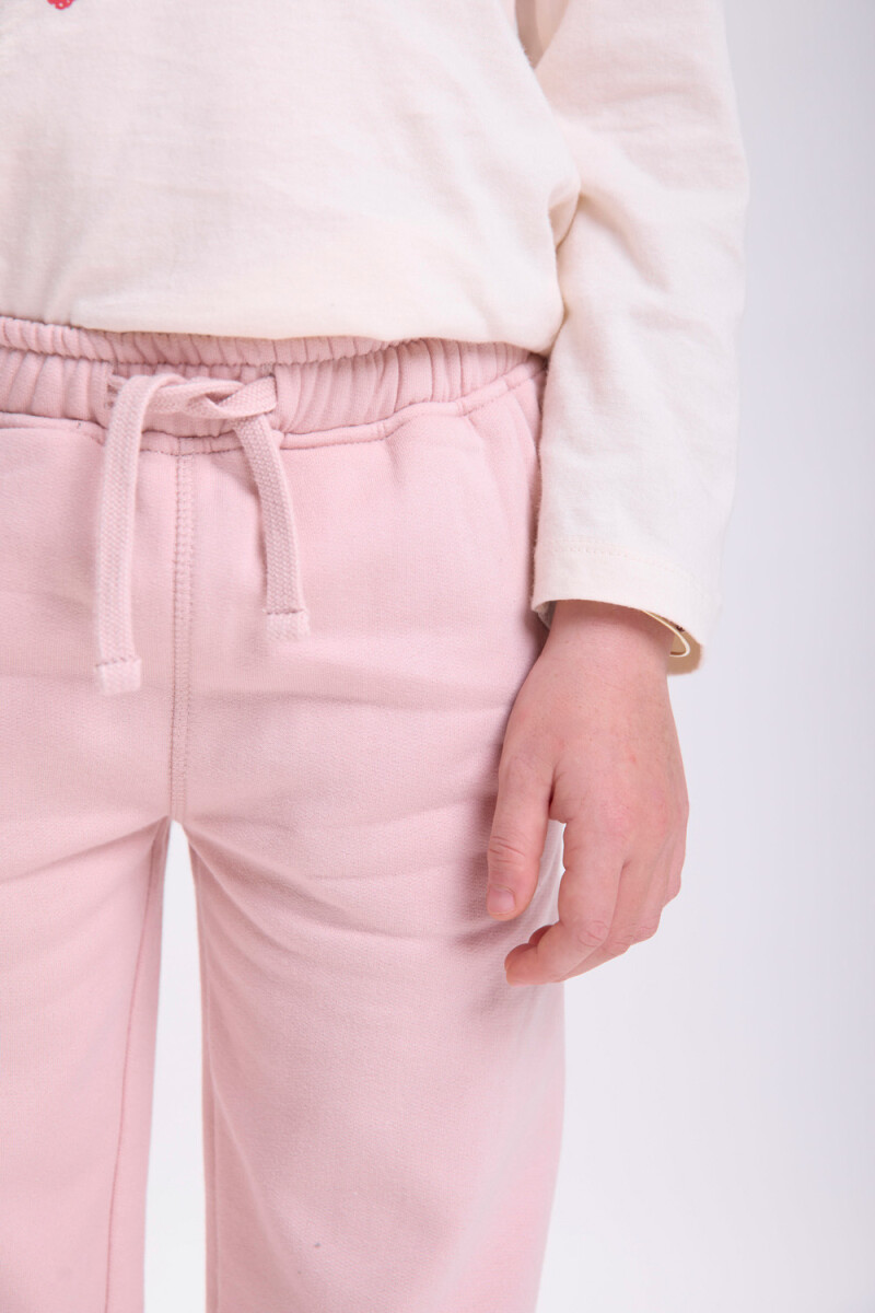 Pantalón deportivo jogger estampa Rosa Viejo