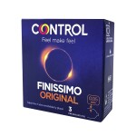 CONTROL ADAPTA FINISSIMO CONDOMS CJ X 3 única