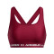 Crossback Mid Bra-RED RED-625