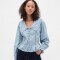 LS LACE EDGE SAILOR COLLAR NEW ENGLAND SKY