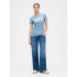 V-FRNCH SS LOGO CLSSC TEE FA25 BLUE STONE