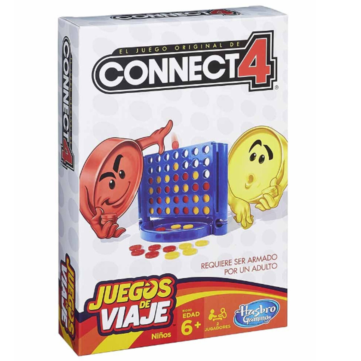 Clasico Juego de Mesa CONNECT4 Original Hasbro - 001 