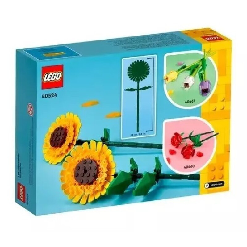 Lego Botanical Girasoles - Sunflowers 40524 - 191 Pz Lego Botanical Girasoles - Sunflowers 40524 - 191 Pz