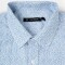 Camisa m/l estampada celeste