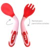 Set cubiertos flexibles termicos BUBA rosa