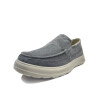 Mocasin suela beige alta GRIS
