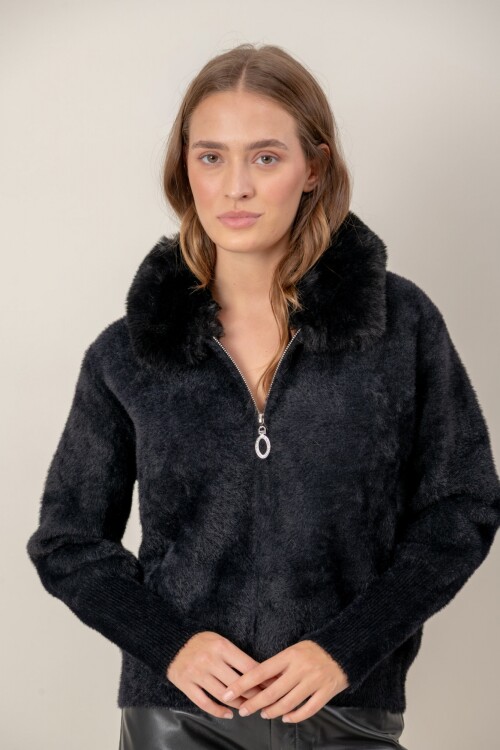 Campera Luccie Negro