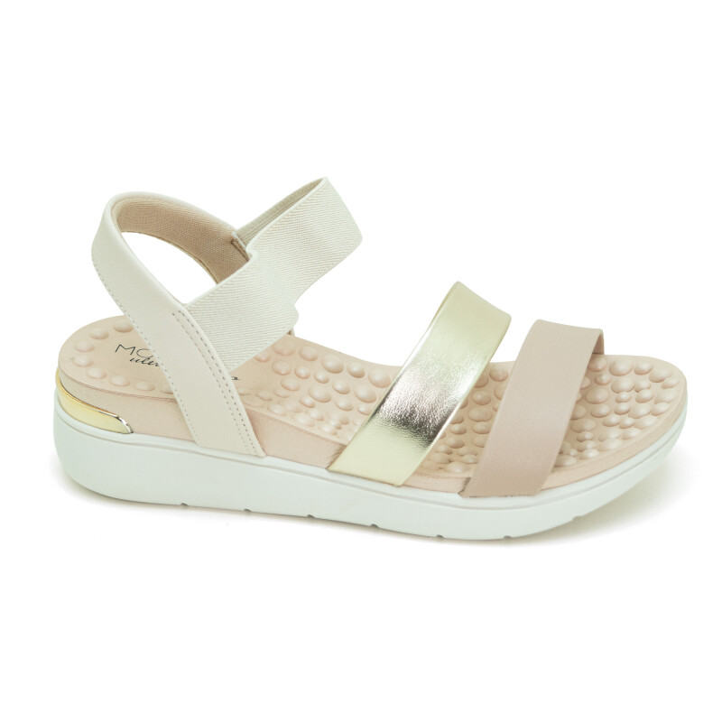 MODARE Sandalia Femenino Dorado-beige