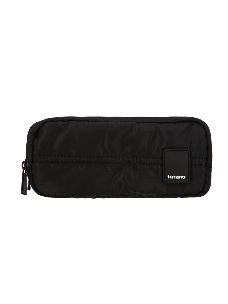 Cartuchera Quilting Negro