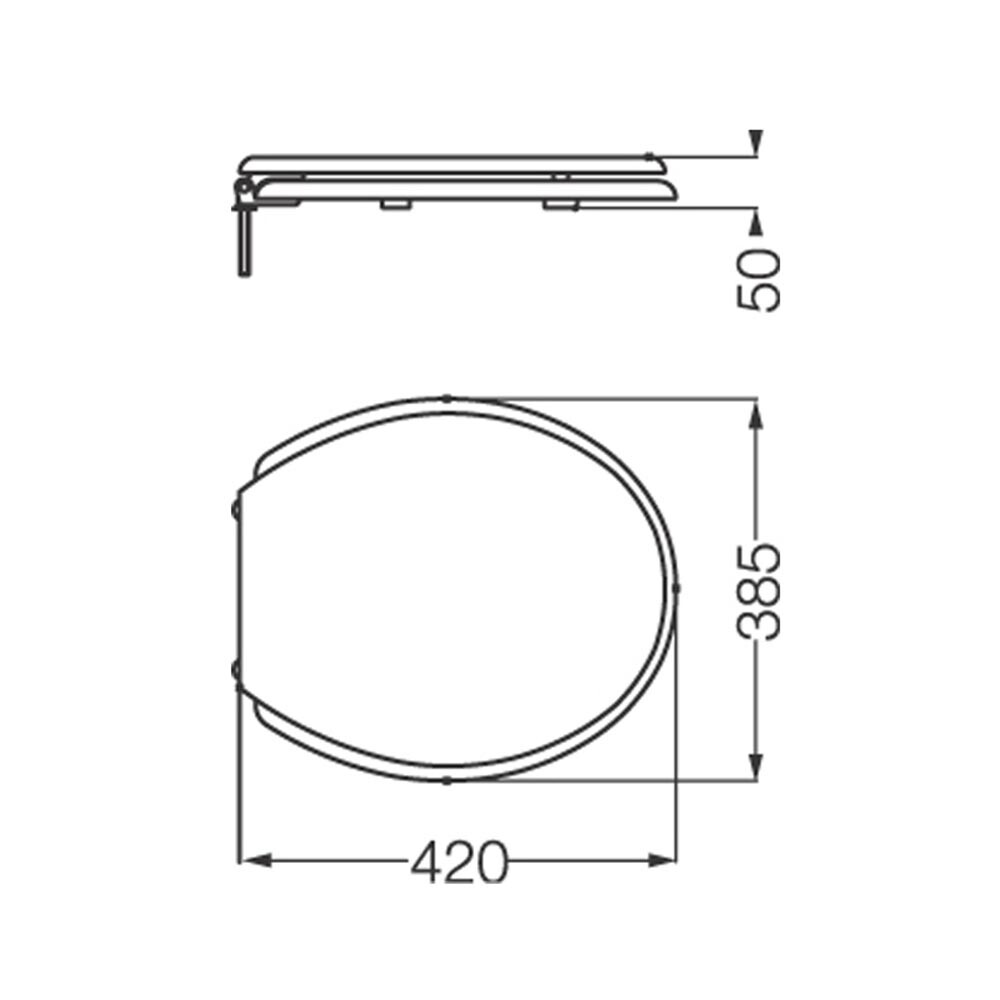 TAPA PARA INODORO STANDARD (ATUEL / ANDINA) Tapa Para Inodoro Standard (atuel / Andina)