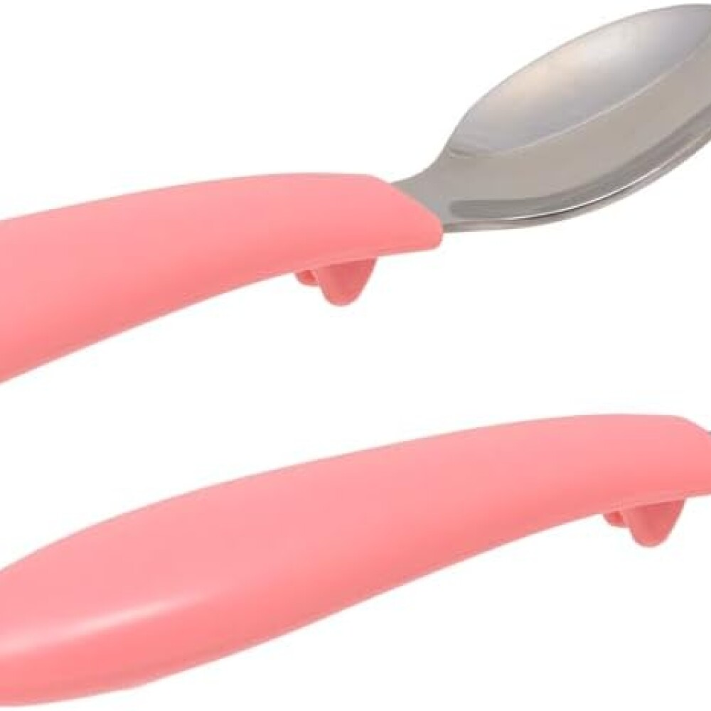 Set cubiertos metal ZOO BUBA rosa