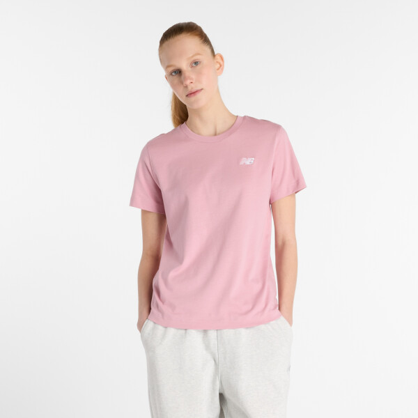 Remera New Balance Jersey de Mujer - WT41509PTF Rosado