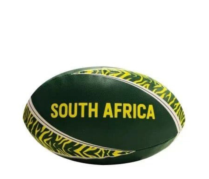 Pelota Rugby South Africa Verde/Amarillo
