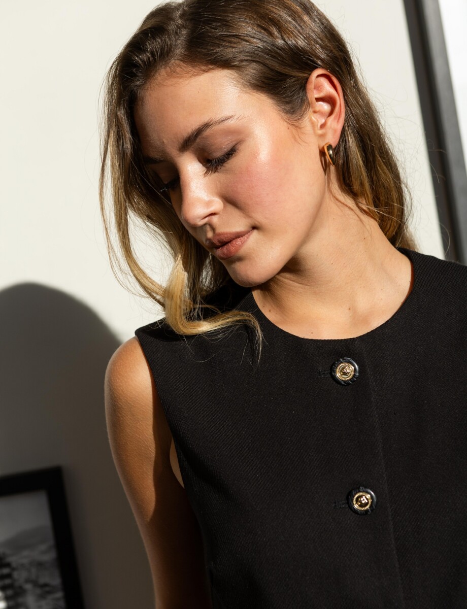 Chaleco Office - Negro 
