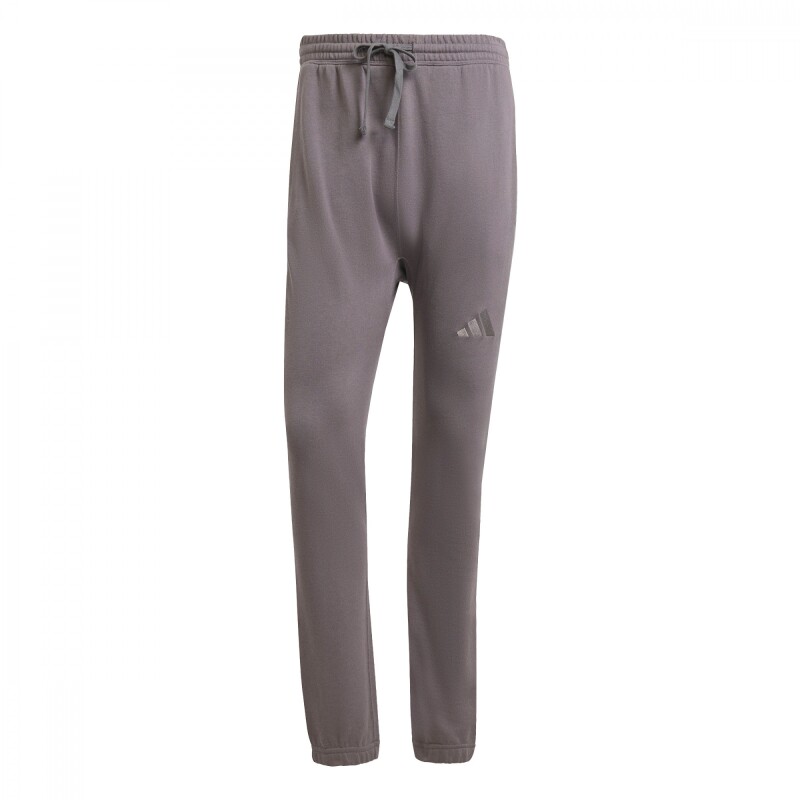 Pantalón Largo ALL SZN French Terry Regular Tapered de Hombre Gris