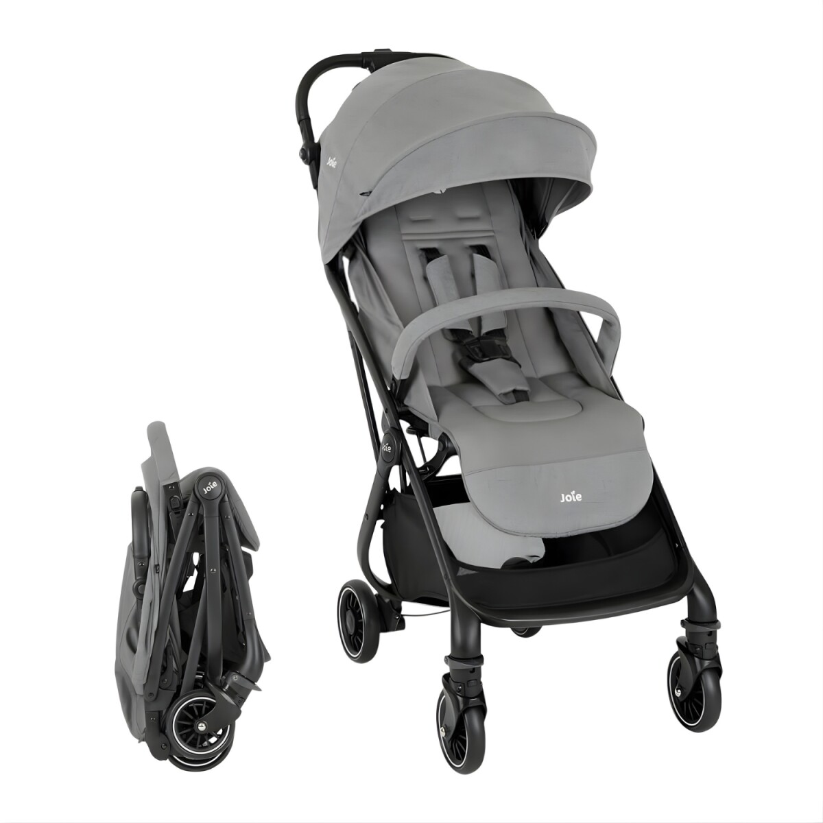 Coche de bebé Joie Tourist Ultraliviano y Compacto - Gris 