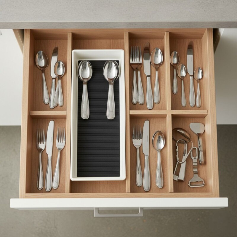 BADEJA RECT PLAST BLANCO 41X17X5CM Unica