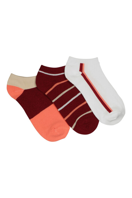 Pack X3 Ankle Bassin Estampado 1