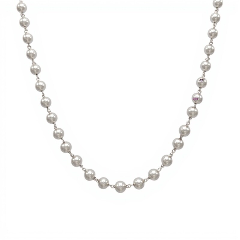 Cadena Bolitas-Plata 925-Sin Piedra-CD3153 sinpiedra