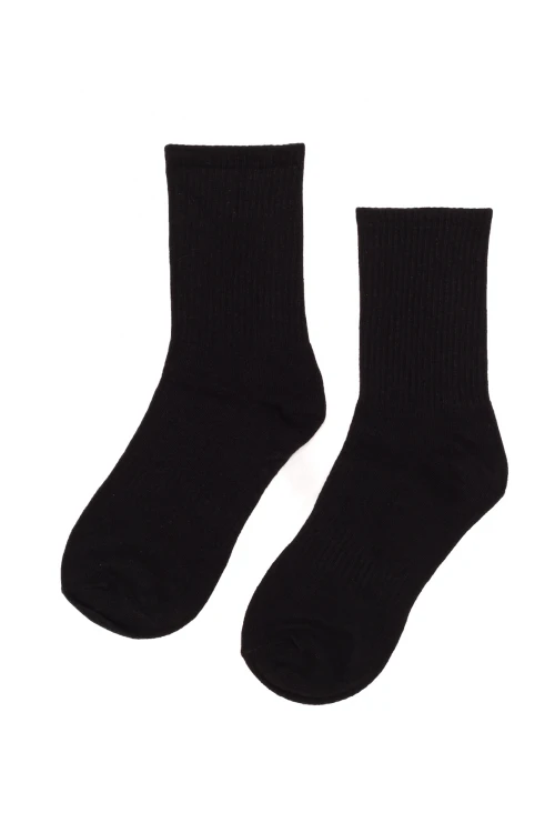 Medias EGO Rib Negro