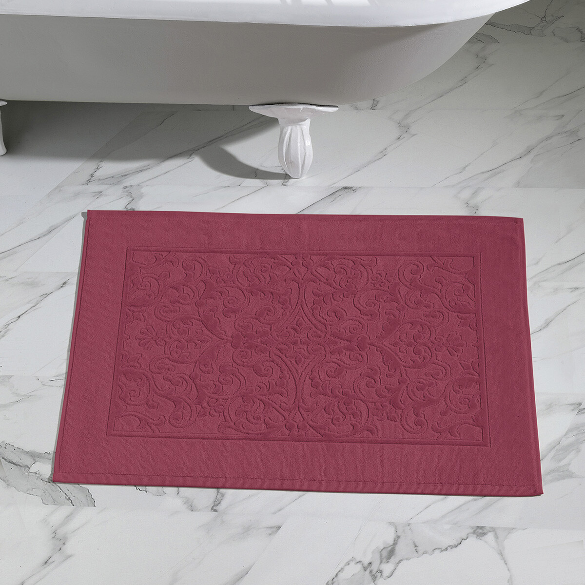 Toalla Piso Confort Dohler 100% Algodón 50 x 70 cm - ROSA OSCURO 