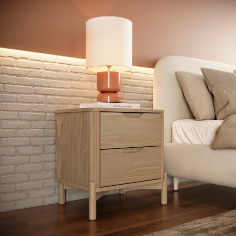 Mesa De Luz Nest 2 Cajones Tauri U