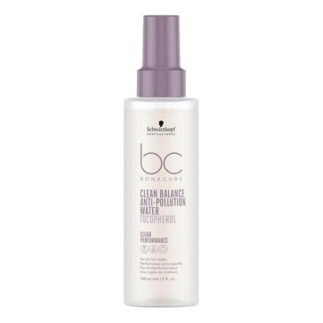 Spray agua anti contaminación Bonacure Clean Balance Schwarzkopf 150ml Spray agua anti contaminación Bonacure Clean Balance Schwarzkopf 150ml