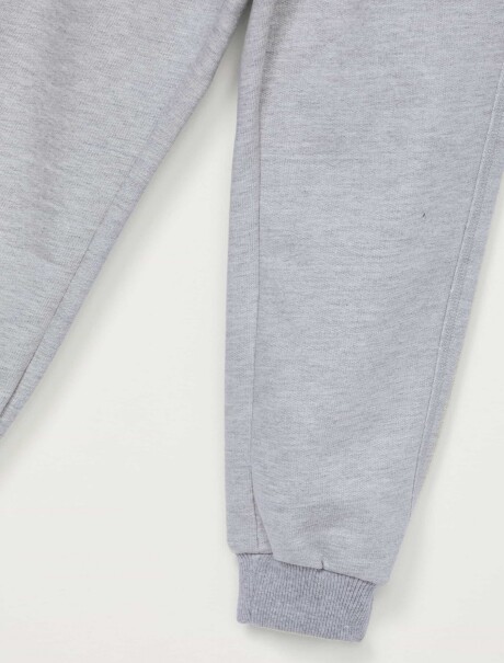PANTALÓN BABUCHA INFANTIL UNISSEX GRIS